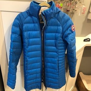 Canada Goose Blue Puffer Jacket